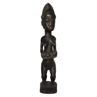Baule Maternity Figure from Ivory Coast