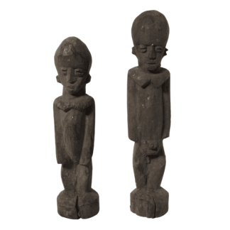 Lobi Twin Figures From Burkina Faso